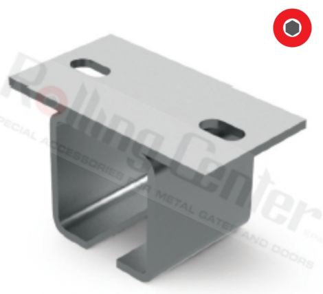 MINIGIPI Deckenhalter für SMALLZ6 Schiene - weiß verzinkt