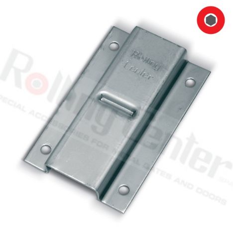Riegelführung 30x10 seitlich angeschraubt - Inox