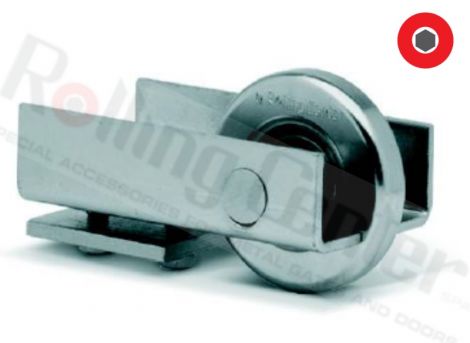 Auflaufrolle für Basic Inox-Schiene