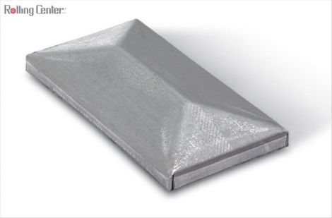 Profilabdeckung 30x60 Schwarzstahl