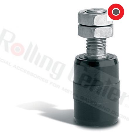 Zylindrische Führungsrolle aus Polyamid ø25 - INOX