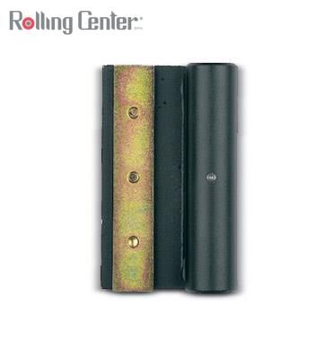 Oberes einblättriges Scharnier 89.5x140 - ohne Stift - für 2+2 Türen schwarz lackiert