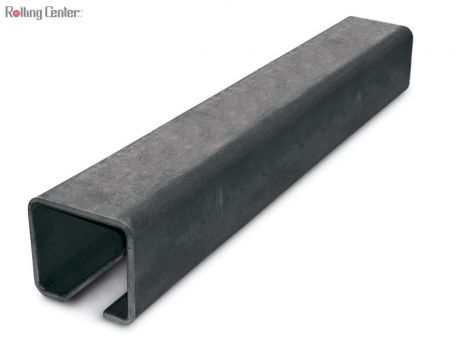 Freitragende Schiene Super Magnum 4.5m - 184x169x12 mm - Schwarzstahl